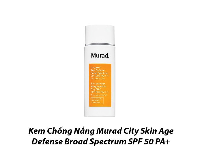 Kem chống nắng Murad City Skin Age Defense Broad Spectrum SPF 50