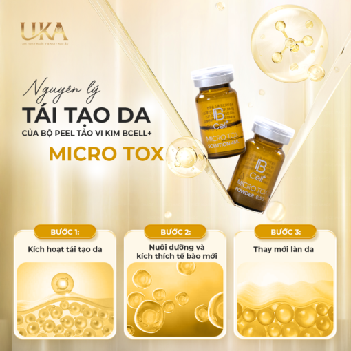 Peel tảo vi kim 3D BCELL+ Micro Tox