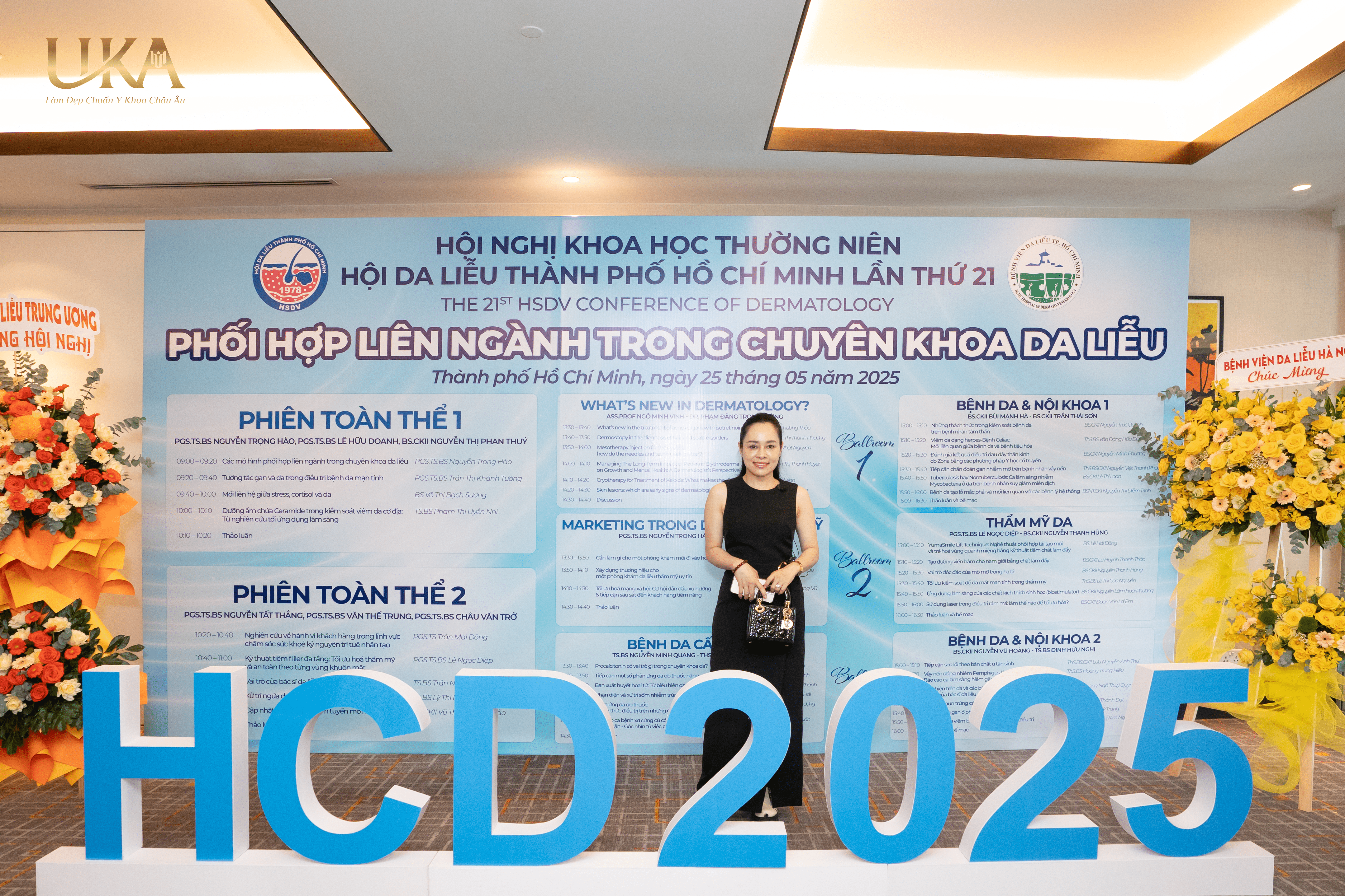 UKA Group đồng hành cùng Hội nghị Khoa học Thường niên Hội Da liễu TP.HCM lần thứ 21